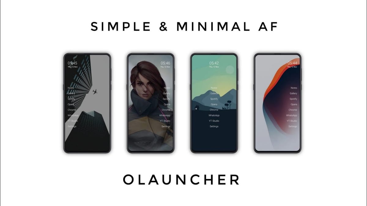 tanujnotes/Olauncher:2.7k Star 开源神器,极简 Android 启动器,助你减少屏幕使用时间